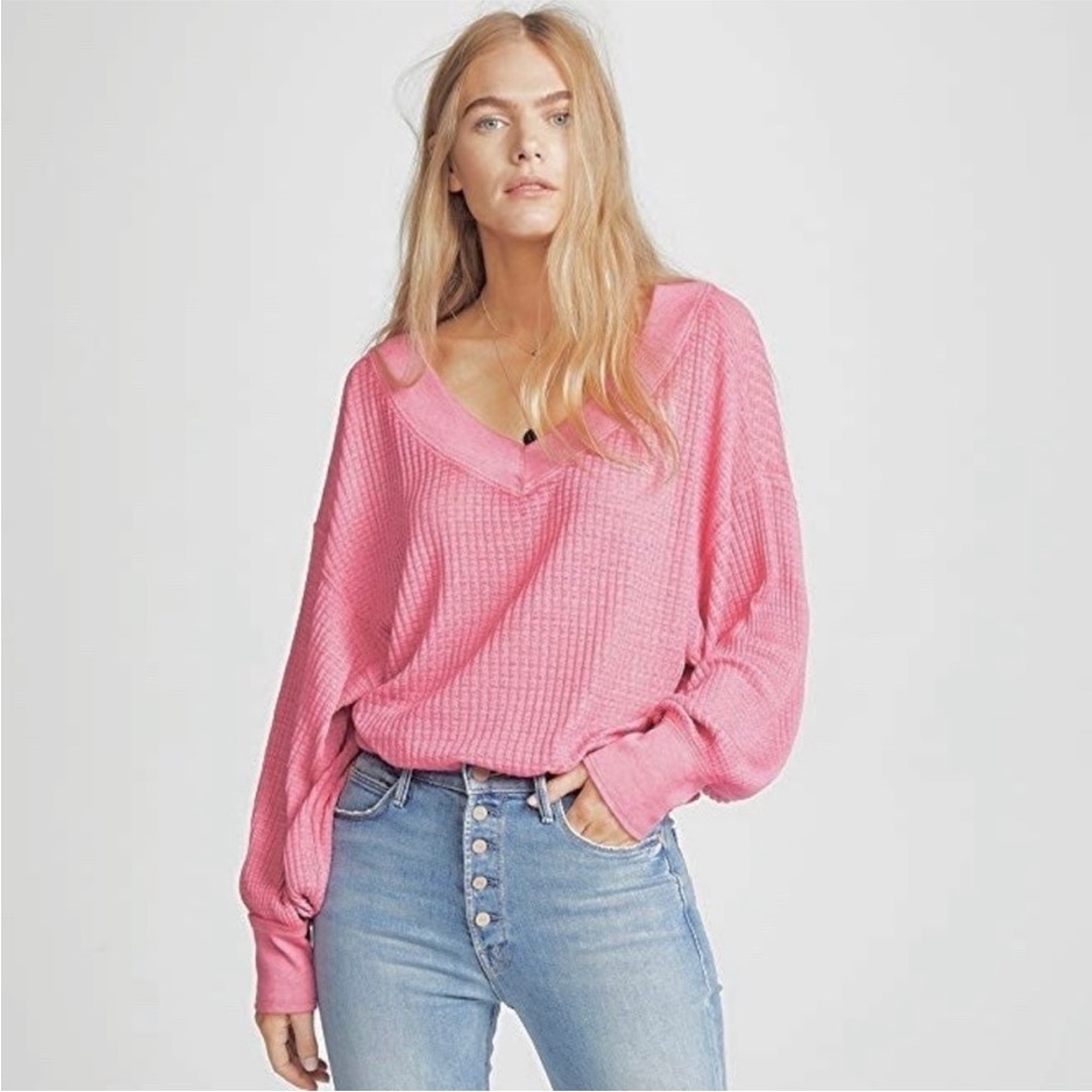 We the Free Free People South Side Thermal Top XS D5